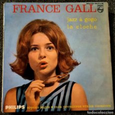 Discos de vinilo: FRANCE GALL - EP FRANCE 1964 - JAZZ A GOGO - PHILIPS - BRUTAL !!!!!!!!!!!!. Lote 366324381