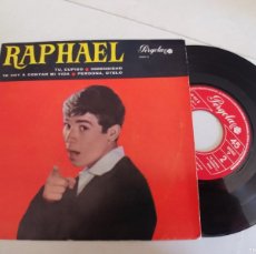 Discos de vinilo: RAPHAEL-EP TU CUPIDO +3-NUEVO. Lote 366325291