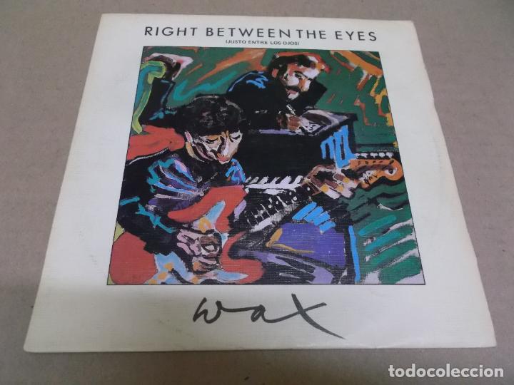 Disques de vinyle: WAX (SN) RIGHT BETWEEN THE EYES A&Ntilde;O &ndash; 1986 - PROMOCIONAL