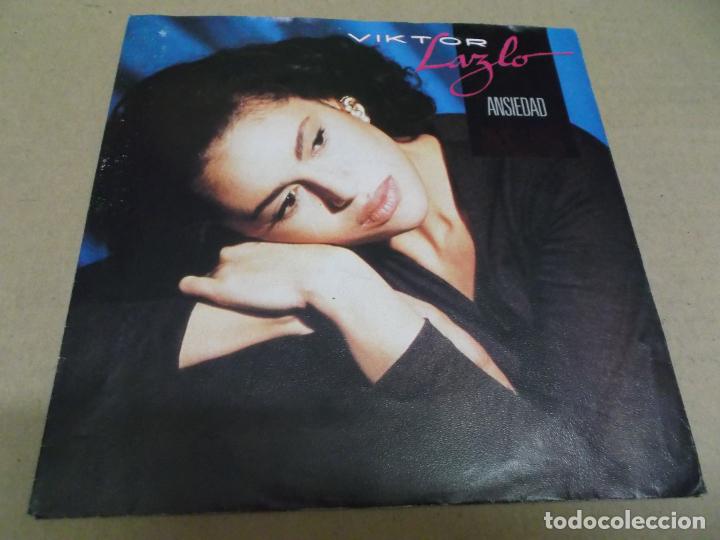 Discos de vinilo: VIKTOR LAZLO (SN) ANSIEDAD A&Ntilde;O &ndash; 1990 - Foto 1