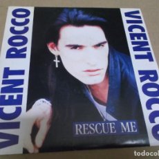 Discos de vinilo: VICENT ROCCO (SN) RESCUE ME AÑO – 1992 - PROMOCIONAL. Lote 366328321