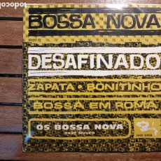 Discos de vinilo: DESAFINADO BOSSA NOVA EN ROMA BONITINHO ZAPATA SIVUCA SILVIO SILVEIRA. Lote 366340511