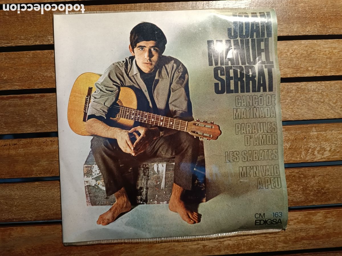 Discos de vinilo: Joan manuel Serrat 1966 edigsa catalan eps vinilo lp - Foto 1