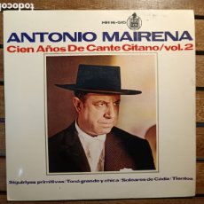 Discos de vinilo: ANTONIO MAIRENA - CIEN AÑOS DE CANTE GITANO VOLUMEN 2 - EP HISPAVOX. Lote 366342871