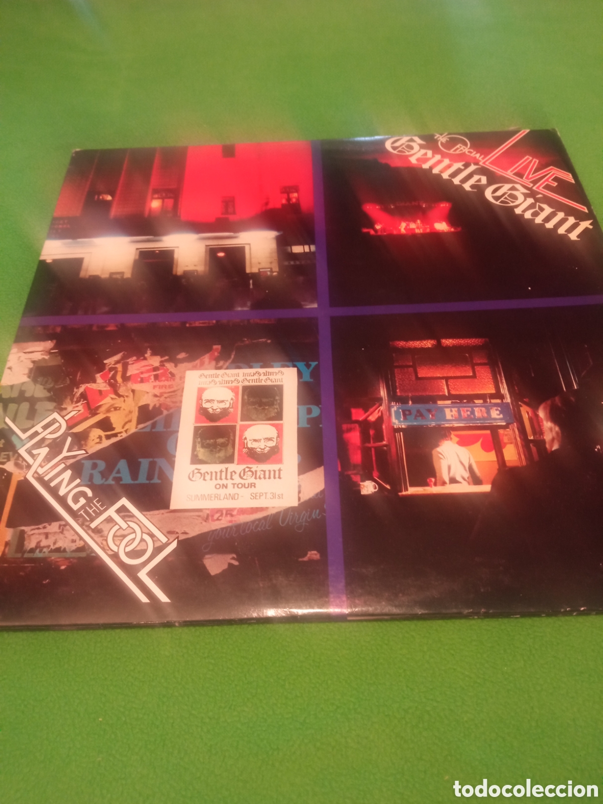 Discos de vinilo: Gentle Giant - The official live - Foto 1