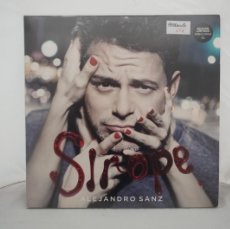 Discos de vinilo: ALEJANDRO SANZ - SIROPE (2XLP, ALBUM, LTD, NUM, GAT + CD, ALBUM) - ESTA COMO NUEVO!!. Lote 366369596