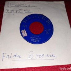Discos de vinilo: FRIDA BOCCARA & LUIS RECATERO NE ME QUITTE PAS/ES DIFICIL DECIR ADIOS/LE TOREADOR +1 EP 7'' 1965 SPA. Lote 366371741