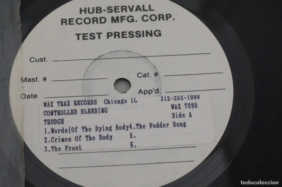 Discos de vinilo: Controlled Bleeding - Trudge (LP, Album, TP) - DISCO COMO NUEVO!! - Foto 3