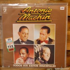 Discos de vinilo: ANTONIO MACHIN - TODOS SUS GRANDES EXITOS INMORTALES - VINILO LP SEGUNDA MANO. Lote 366399236