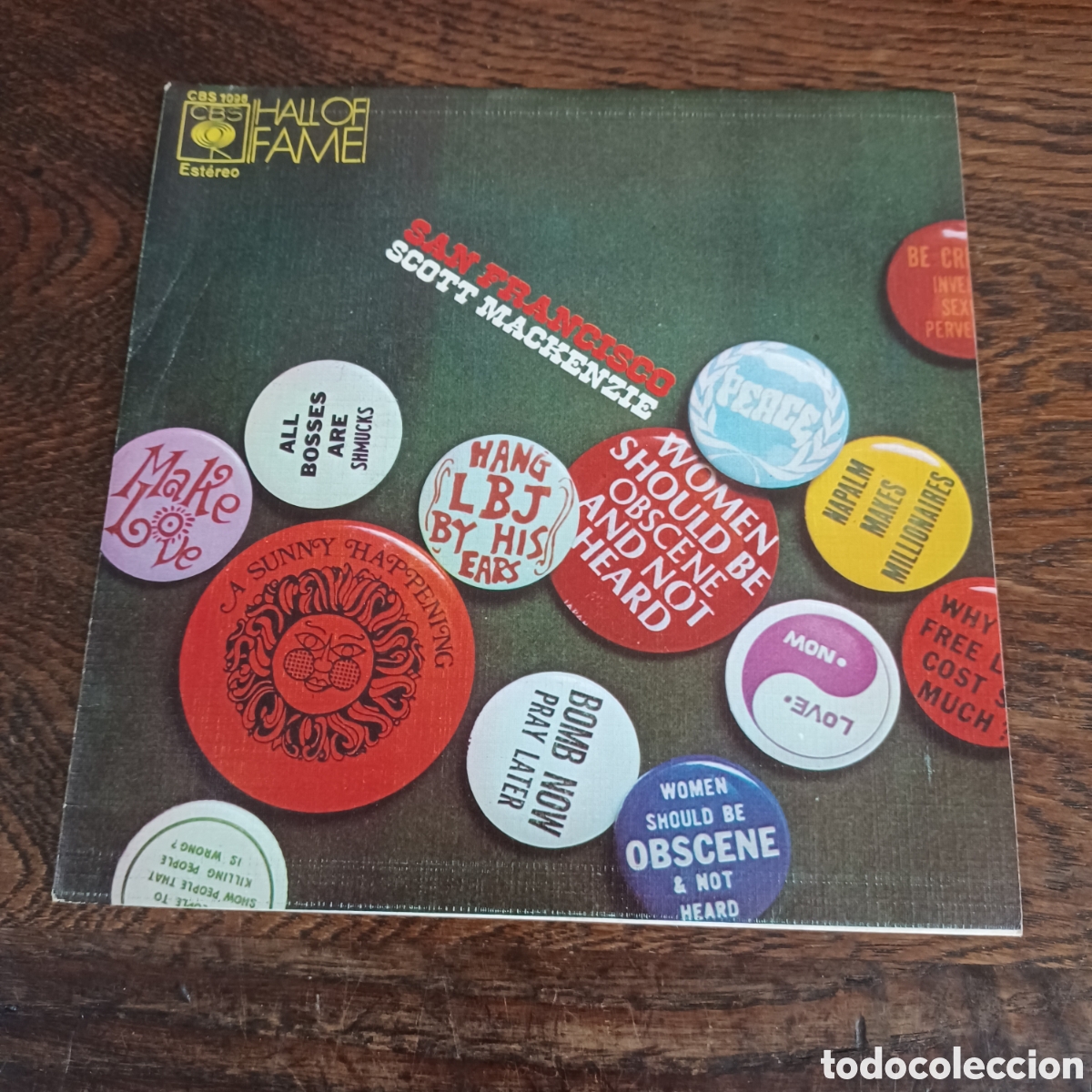 Discos de vinilo: SCOTT MACKENZIE - SAN FRANCISCO ... 1972 SPAIN - Foto 1