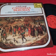Discos de vinilo: WOLFSBURGER+NORDWESTDEUTSCHE H.MEYER CARL OFF CARMINA BURANA TITZE+BRUNNER++ LP 1973 FRANCE. Lote 366412386