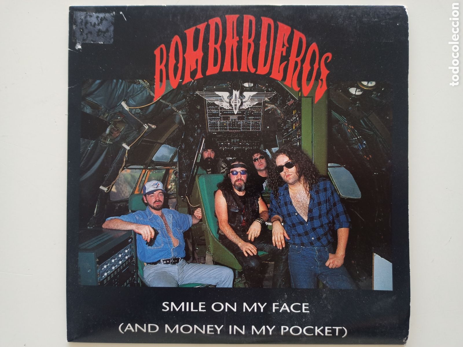 Discos de vinilo: Bombarderos - Smile on my face - Foto 1