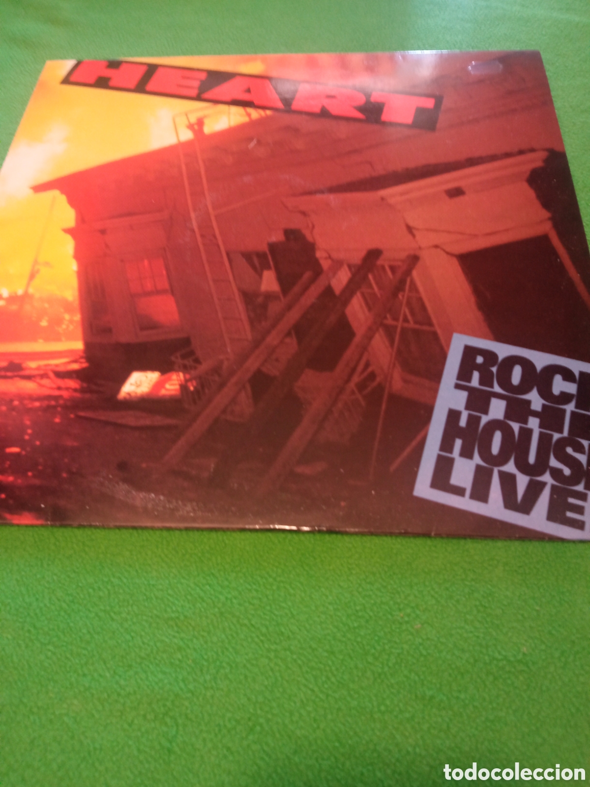Discos de vinilo: Heart - Rock The House Live - Foto 1