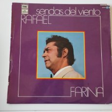 Discos de vinilo: RAFAEL FARINA – SENDAS DEL VIENTO. Lote 366445186