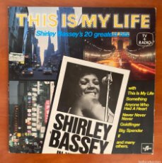 Discos de vinilo: LP THIS IS MY LIFE, SHIRLEY BASSEY.. Lote 366463396