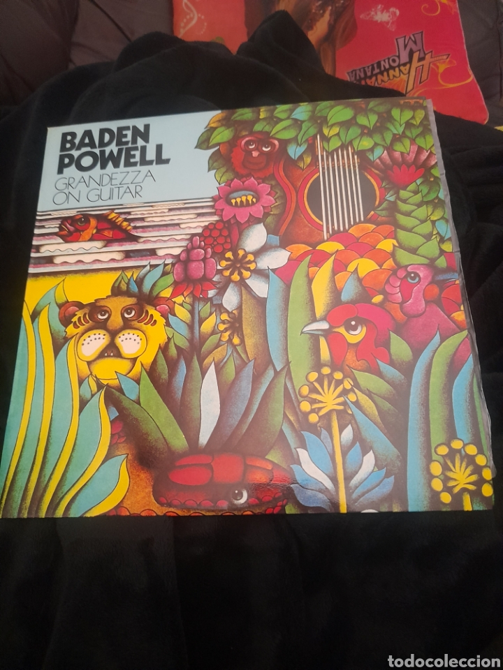Vinyl records: Vinilo Bad&eacute;n Powell,Grandezza on Guitar, como nuevo