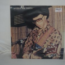 Discos de vinilo: PAULINO VIEIRA - M'CRIA SER POETA (LP, ALBUM) - VINILO COMO NUEVO. Lote 366577091