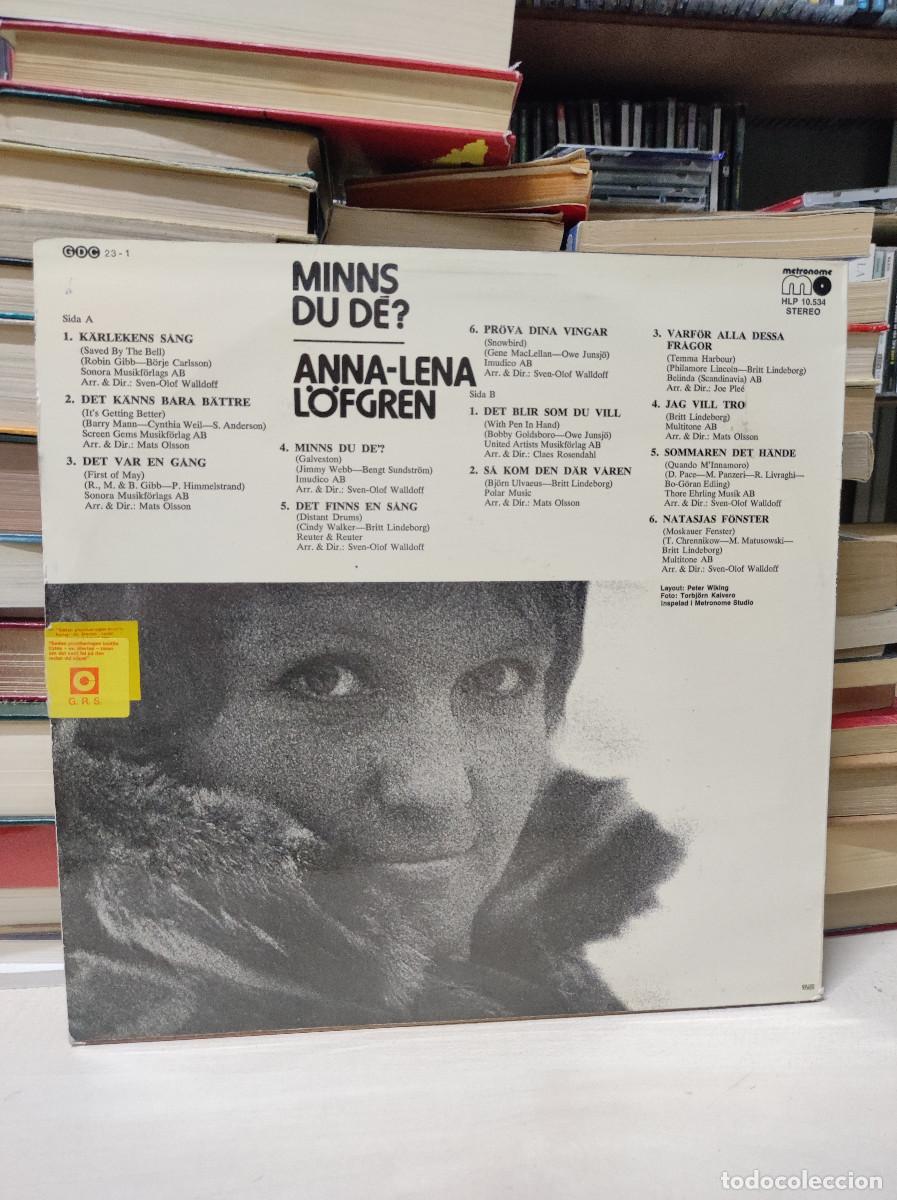 Discos de vinilo: Anna-Lena L&ouml;fgren &ndash; Minns Du De? - Foto 2