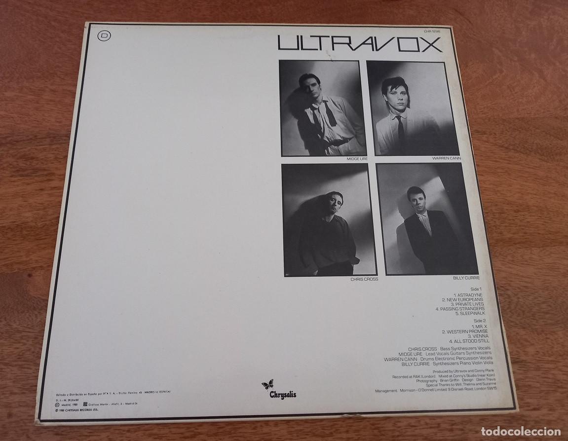 Discos de vinilo: ULTRAVOX - VIENNA - LP - 1980 - Foto 4