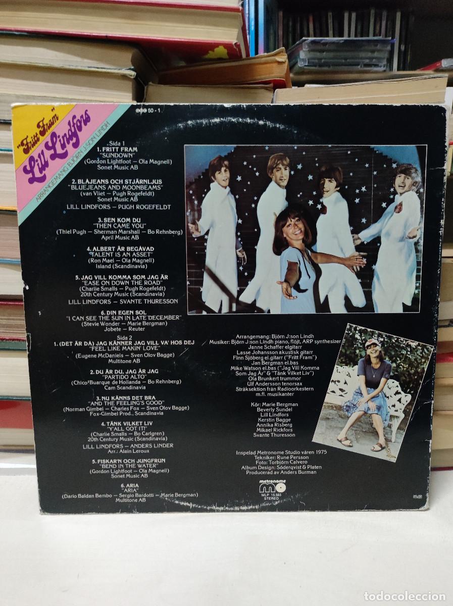 Discos de vinilo: Lill Lindfors &ndash; Fritt Fram - Foto 2