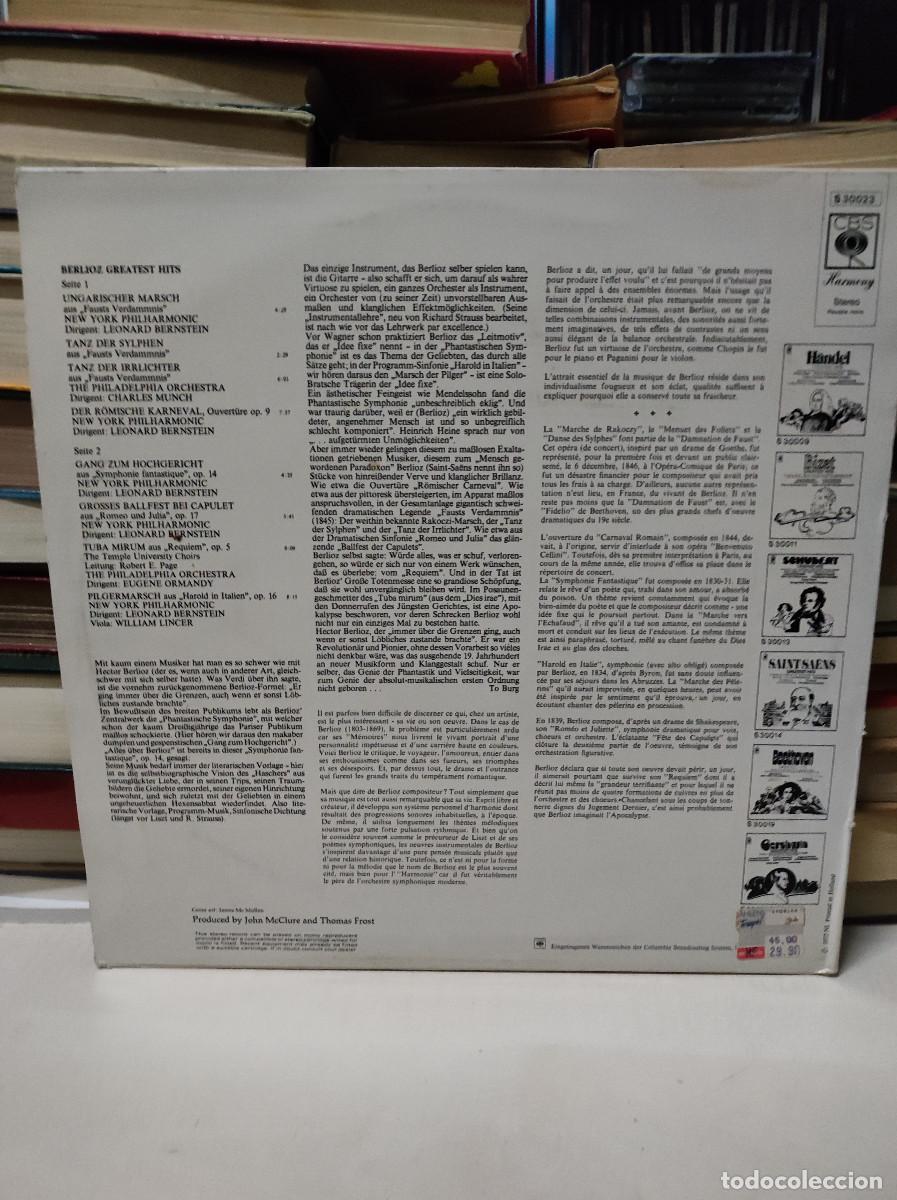 Discos de vinilo: Berlioz &ndash; Greatest Hits - Foto 2