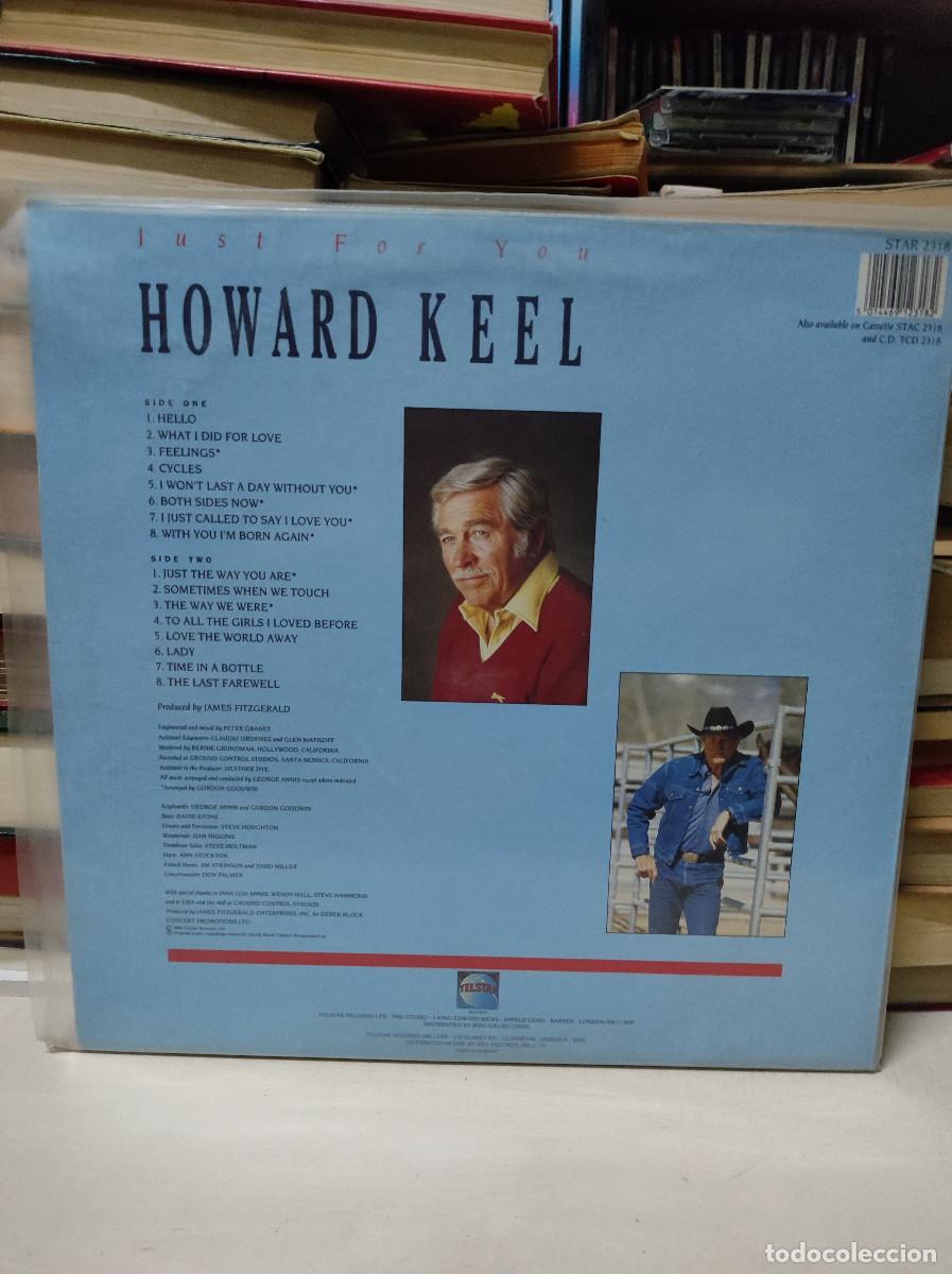 Discos de vinilo: Howard Keel &ndash; Just For You - Foto 2