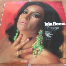 Discos de vinilo: LOLA FLORES - LOLA FLORES (EL LERELE, ETC). LP, PRIMERA EDICIÓN ESPAÑOLA 12” DE 1971. COMO NUEVO. Lote 366595806