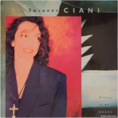 Discos de vinilo: SUZANNE CIANI - HISTORY OF MY HEART - LP SPAIN 1990 - PRIVATE MUSIC ‎210359 - VG+/EX. Lote 366601691
