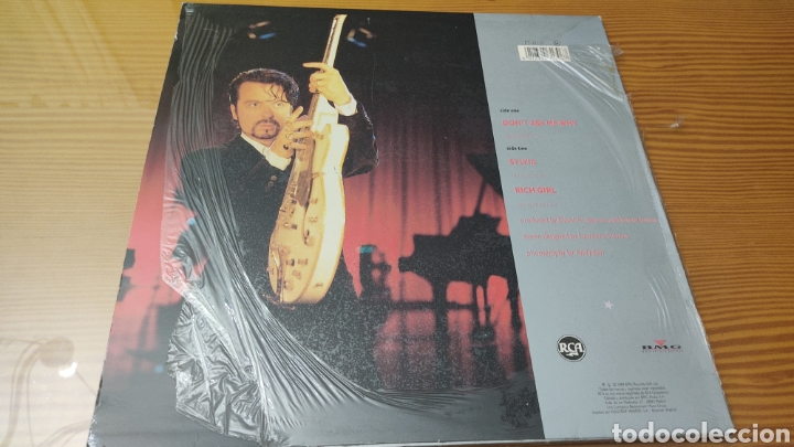 Discos de vinilo: Disco vinilo maxi-single de Eurythmics &rdquo; Dont Ask Me Why &rdquo; Edici&oacute;n espa&ntilde;ola de 1989 - Foto 2