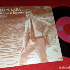 Discos de vinilo: FELIPE LARA CONTAMINACION/EN LA ESPAÑA PODEROSA 7'' SINGLE 1978 NOVOLA PROMO. Lote 366616171