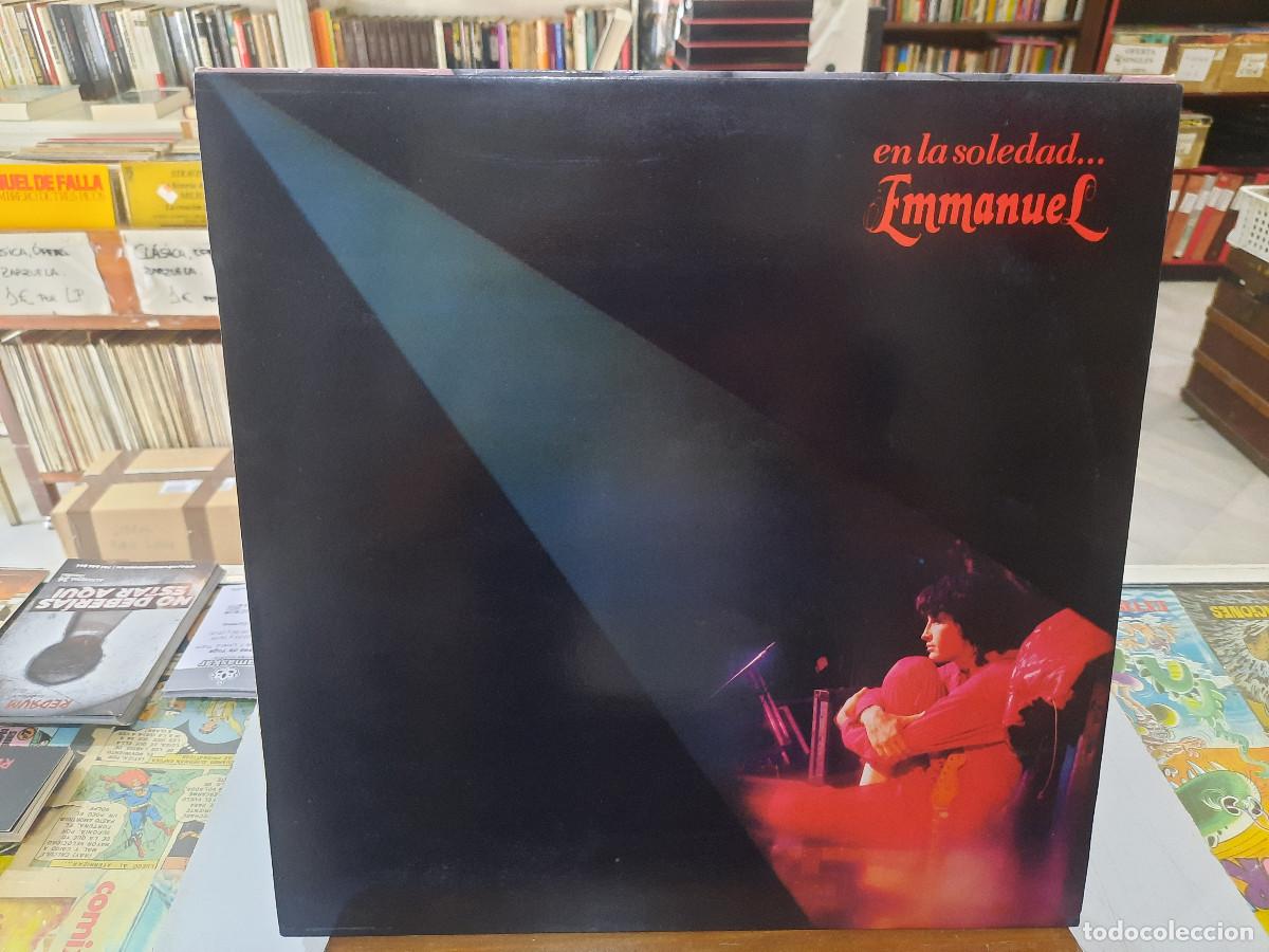 Discos de vinilo: Emmanuel - En la soledad ... - LP. sello RCA 1983 - Foto 1
