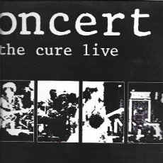Discos de vinilo: THE CURE LIVE CONCERT. Lote 366618211