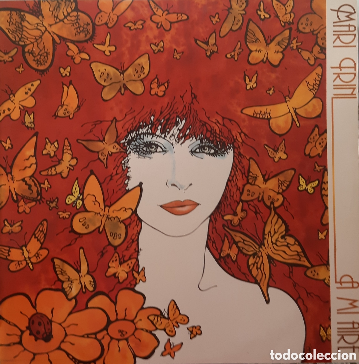 Discos de vinilo: A mi aire. LP. Mari Trini. - Foto 1