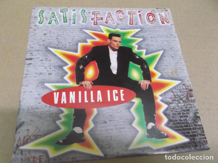 Discos de vinilo: VANILLA ICE (SN) SATISFACTION A&Ntilde;O &ndash; 1991 - Foto 1