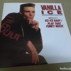 Discos de vinilo: VANILLA ICE (SN) ICE ICE BABY/PLEASE THAT FUNKY MUSIC AÑO – 1991 - PROMOCIONAL. Lote 366636181