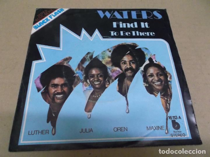 Discos de vinilo: WATERS (SN) FIND IT A&Ntilde;O &ndash; 1975 - Foto 1
