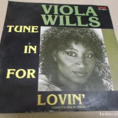 Discos de vinilo: VIOLA WILLS (SN) TUNE IN FOR LOVIN’ AÑO – 1985. Lote 366637681