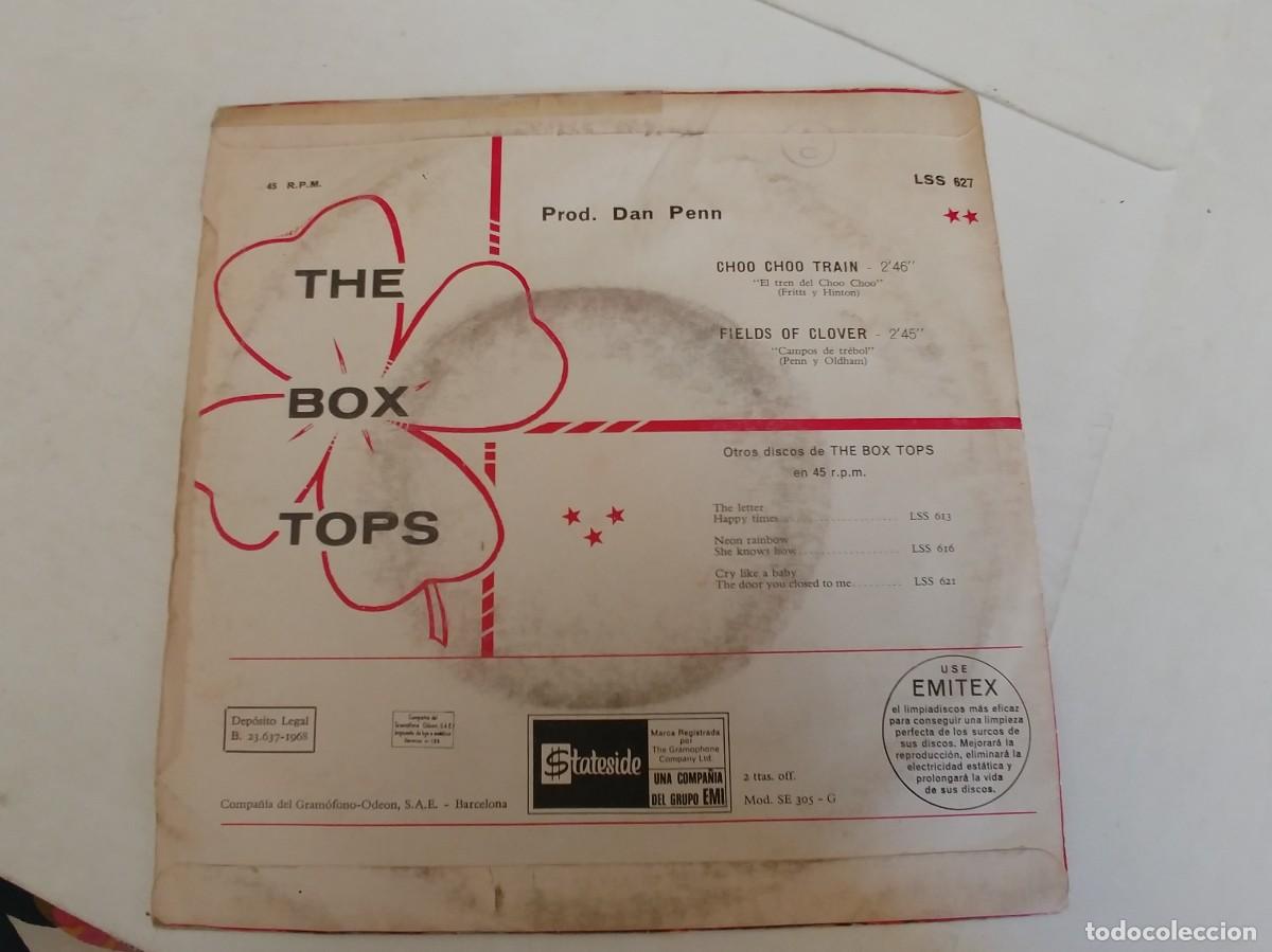 Discos de vinilo: THE BOX TOPS-SINGLE CHOO CHOO TRAIN - Foto 2