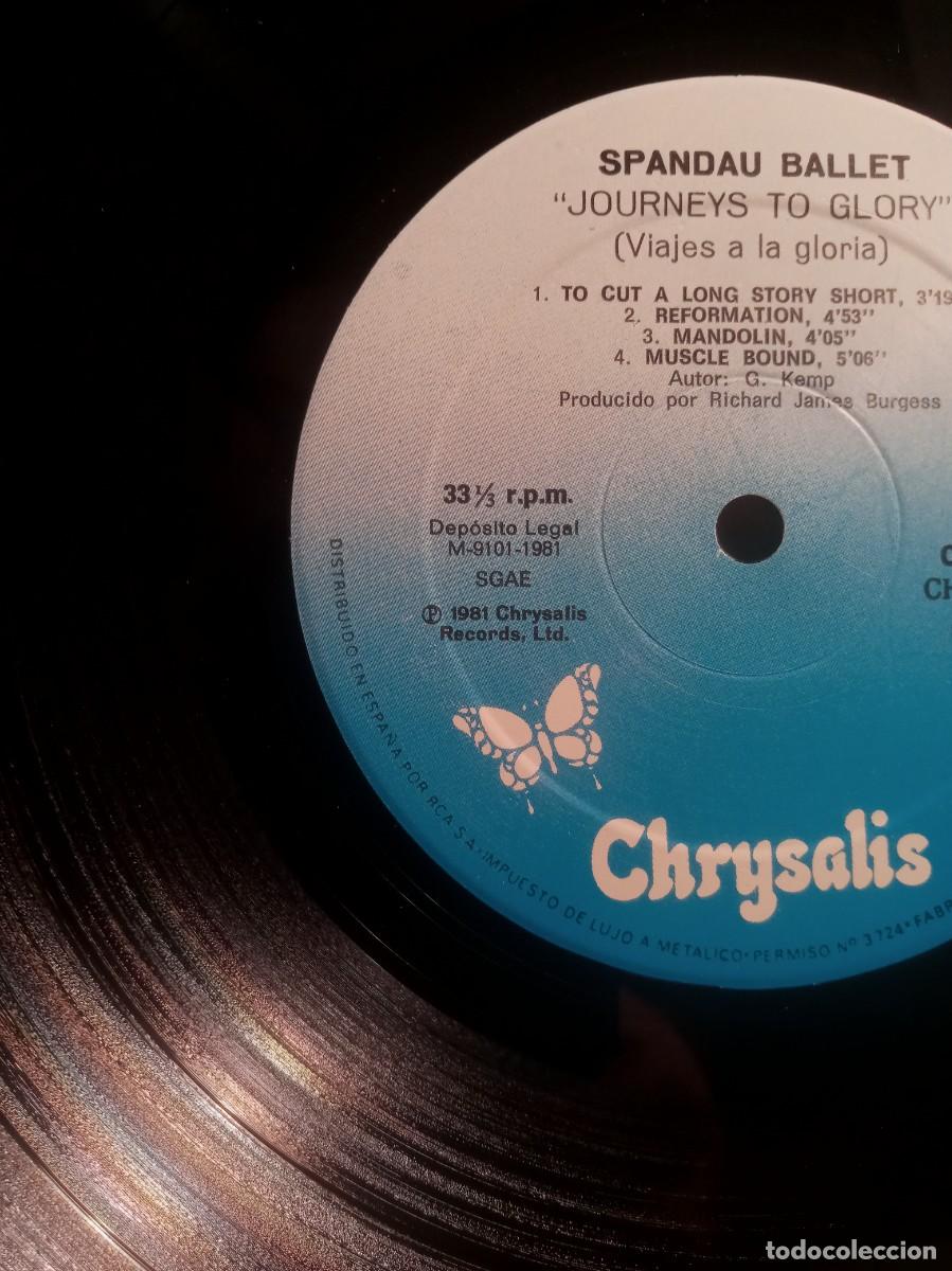 Discos de vinilo: SPANDAU BALLET - JOURNEYS TO GLORY. - Foto 3