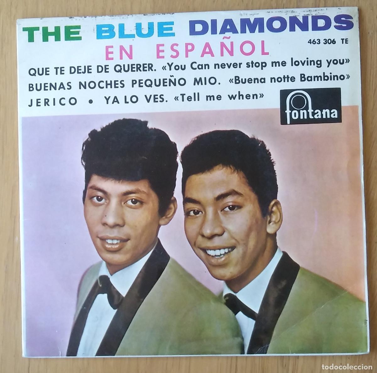 Discos de vinilo: THE BLUE DIAMONDS: &rdquo;EN ESPA&Ntilde;OL&rdquo; E.P. VINILO 1964 - Foto 1