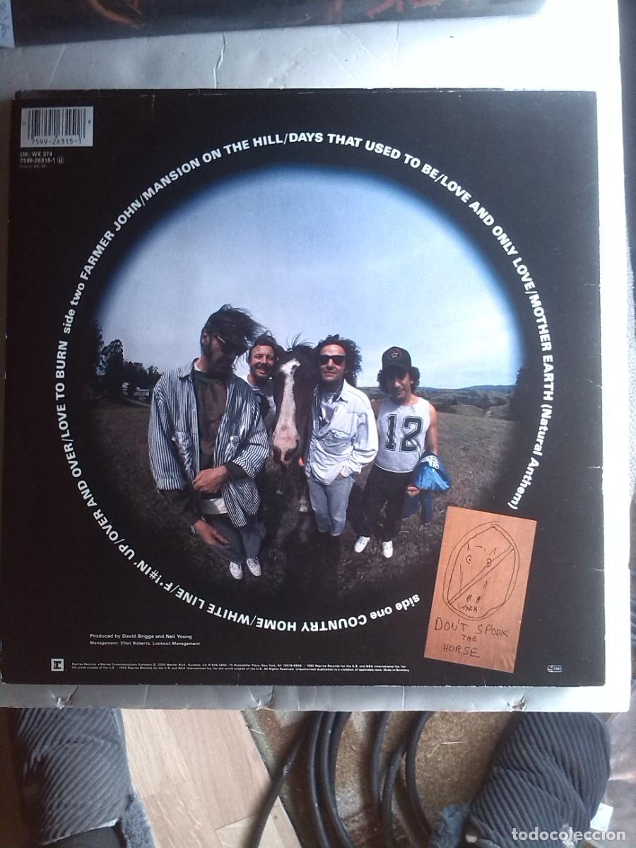 Discos de vinilo: neil young ragged glory 1990 insert lp - Foto 2