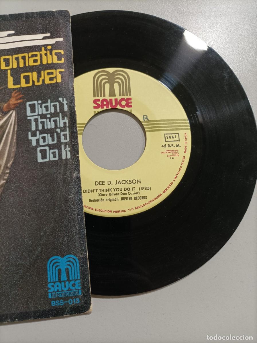 Discos de vinilo: 2 Discos de vinilo UMBERTO TOZZI y DEE D. JACKSON - Foto 5