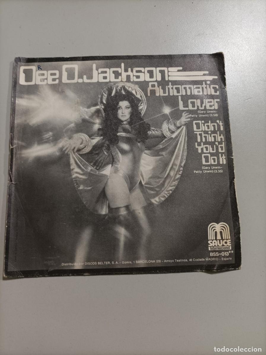 Discos de vinilo: 2 Discos de vinilo UMBERTO TOZZI y DEE D. JACKSON - Foto 6