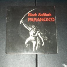Discos de vinilo: BLACK SABBATH SINGLE PARANOICO. Lote 366708611