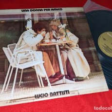 Discos de vinilo: LUCIO BATTISTI UNA DONNA PER AMICO LP 1978 NUMERO UNO EDICION ESPAÑOLA SPAIN GATEFOLD EX. Lote 366715356