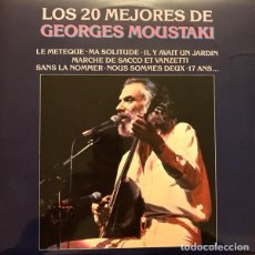 Discos de vinilo: GEORGES MOUSTAKI - LOS 20 MEJORES DE GEORGES MOUSTAKI (ALBUM DOBLE) SPAIN 1981. Lote 366716421