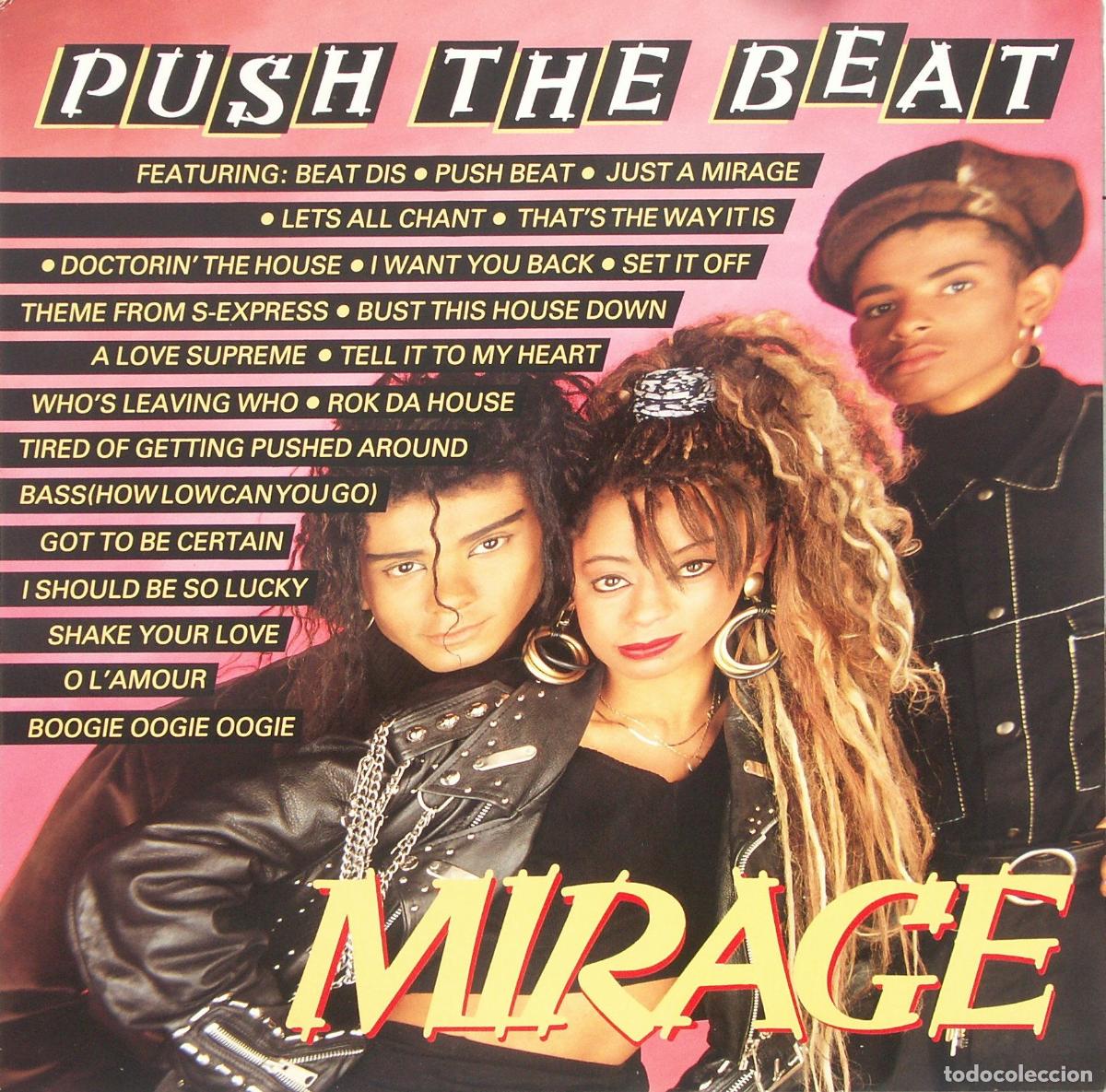 Discos de vinilo: Push The Beat (12&rdquo; Maxi) - Mirage - Foto 1