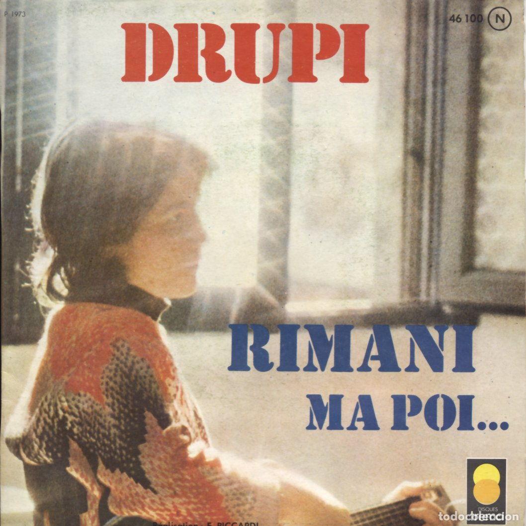 Discos de vinilo: Rimani (7&rdquo; Single) - Drupi - Foto 1