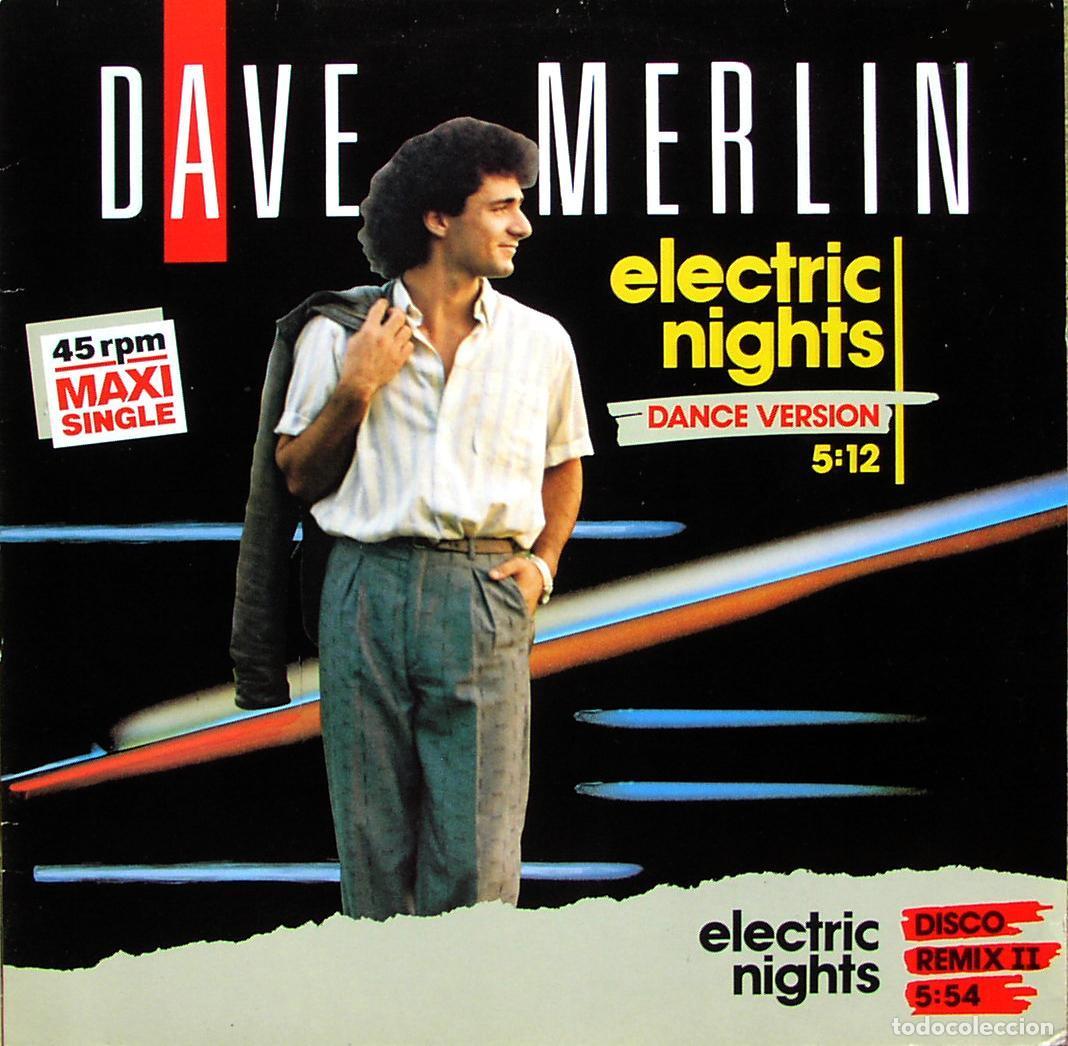 Discos de vinilo: Electric Nights (12&rdquo; Maxi) - Merlin, Dave - Foto 1