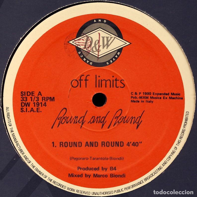 Discos de vinilo: Round And Round (12&rdquo; Maxi) - Off Limits - Foto 1